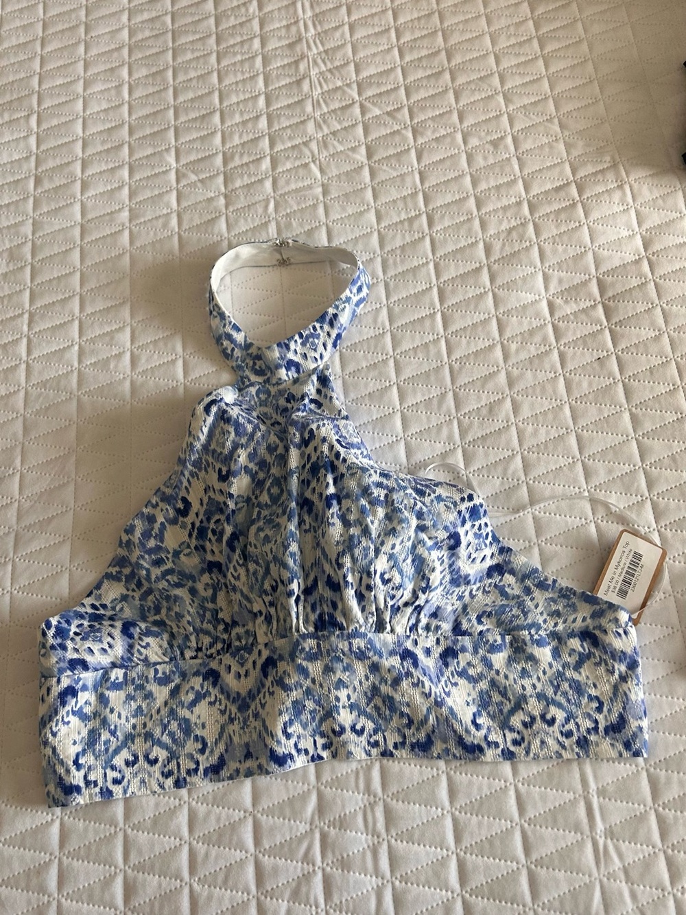 “NEW” MEET ME IN MYKONOS HALTER TOP